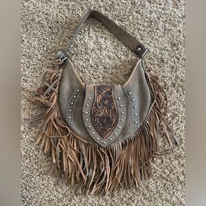 never carried Double J Fringe Shoulder Bag